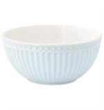 Alice pale blue cereal bowl 14 cm fra GreenGate - Tinashjem